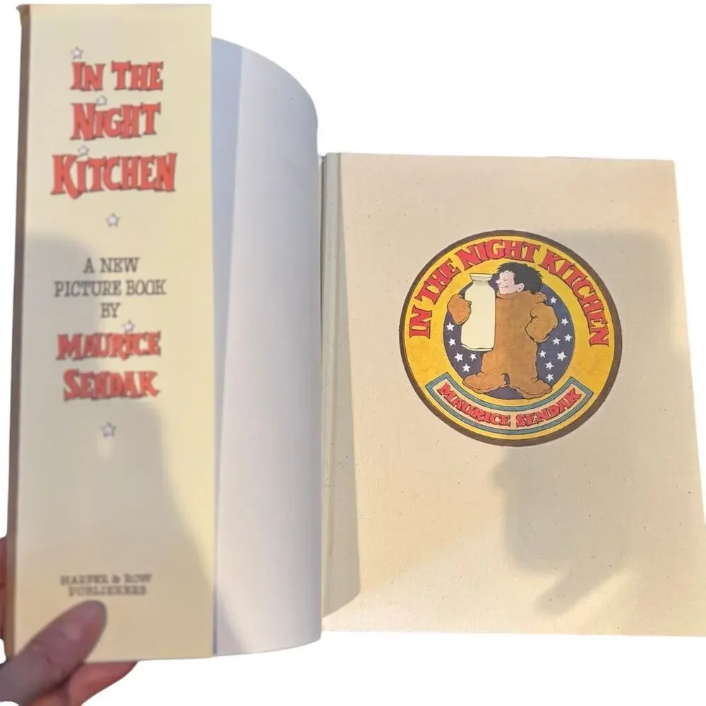 VTG 1970 In the Night Kitchen Book by Maurice Sendak, HCDJ, Excellent Condition